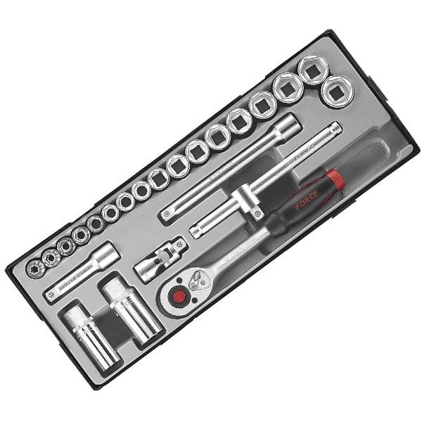 Juego de dados 3/8 - 24 Piezas Force 3251-5 - Mi Ferretería