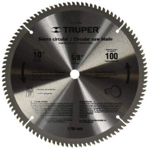 sierra circular para corte aluminio 100 dientes Truper ST-10100A