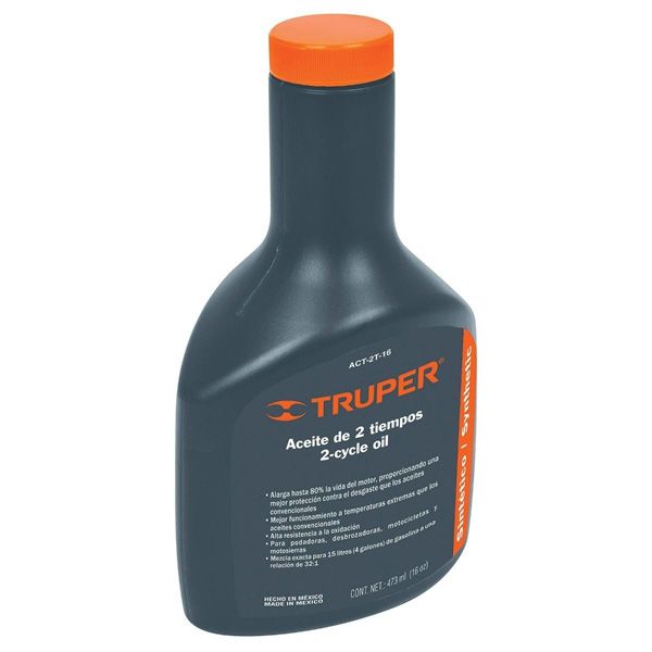 Aceite de dos tiempos ACT-2T-16 - TRUPER Aceite motor dos tiempos ACT-2T-16 - TRUPER