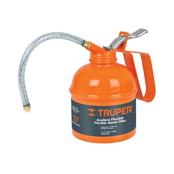 Aceitera Manual punta flexible 500 cc.- ACEF-300 Truper