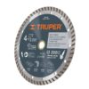 Disco de corte diamantado turbo 41/2" Truper