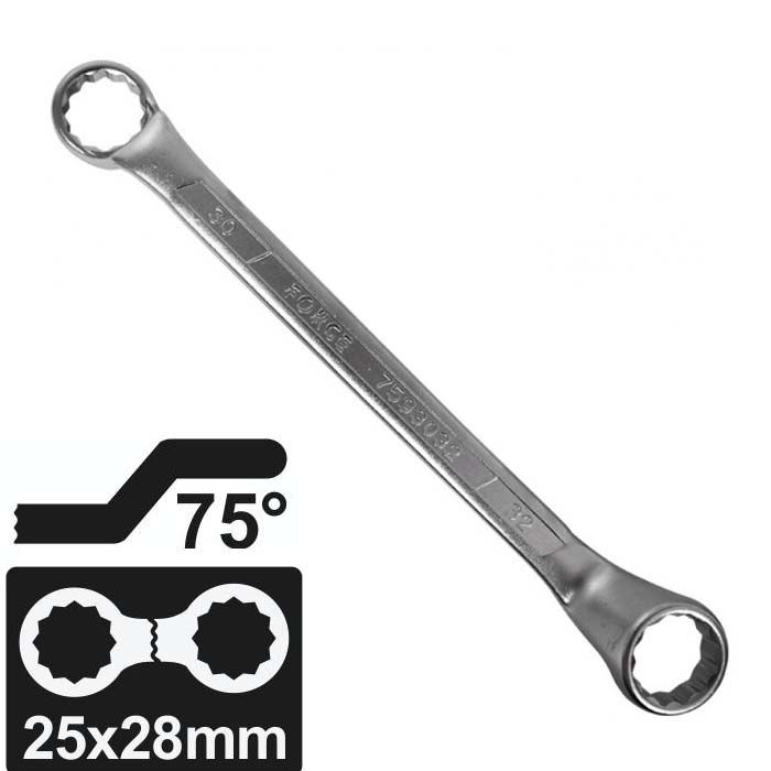 llave corona corona acodada 25X28 mm. Force 7592528 llave-corona-corona-acodada-25X28-mm.-Force-7592528