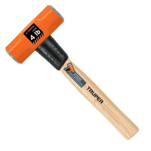 combo-4-libras-mango-madera-truper-md-4m